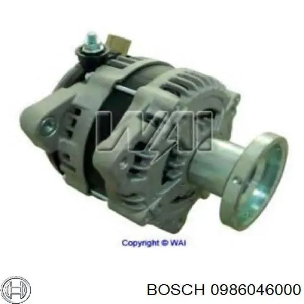 Автомобильный генератор Bosch 0986046000 цена, от 156.10 USD