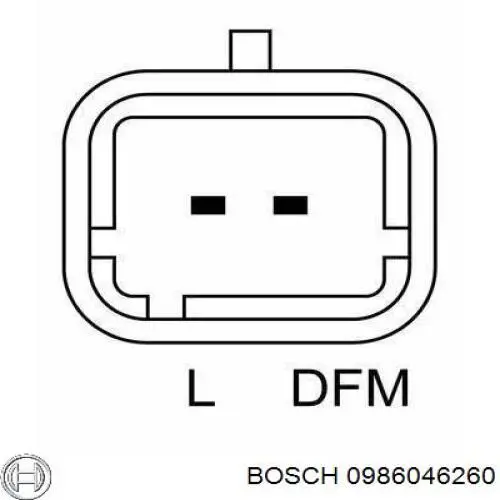 Автомобильный генератор Bosch 0986046260 цена, от 162.25 USD