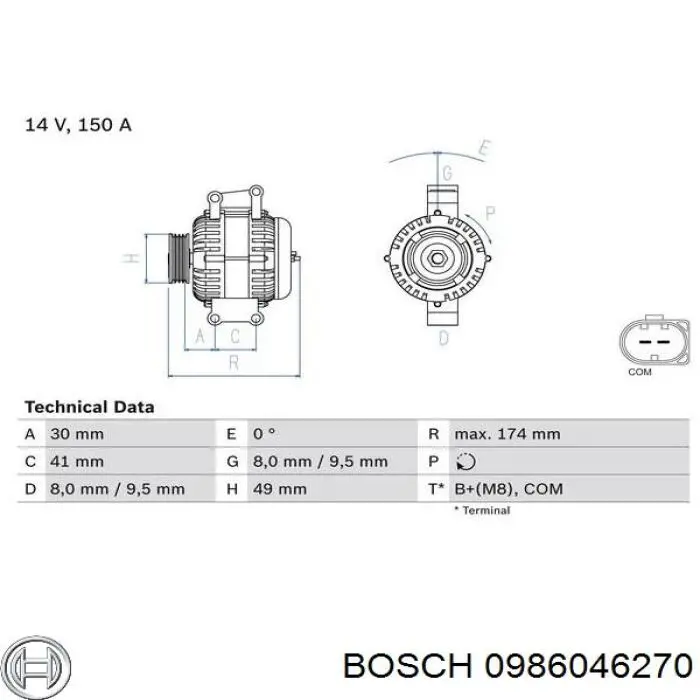 0986046270 Bosch