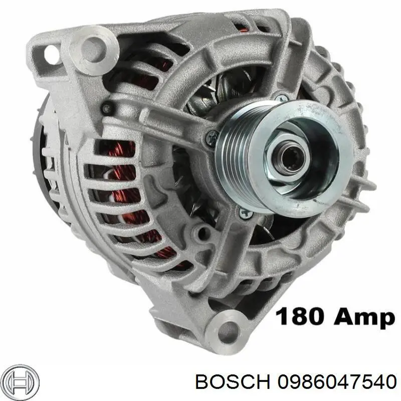 Автомобильный генератор Bosch 0986047540 цена, от 127.11 USD