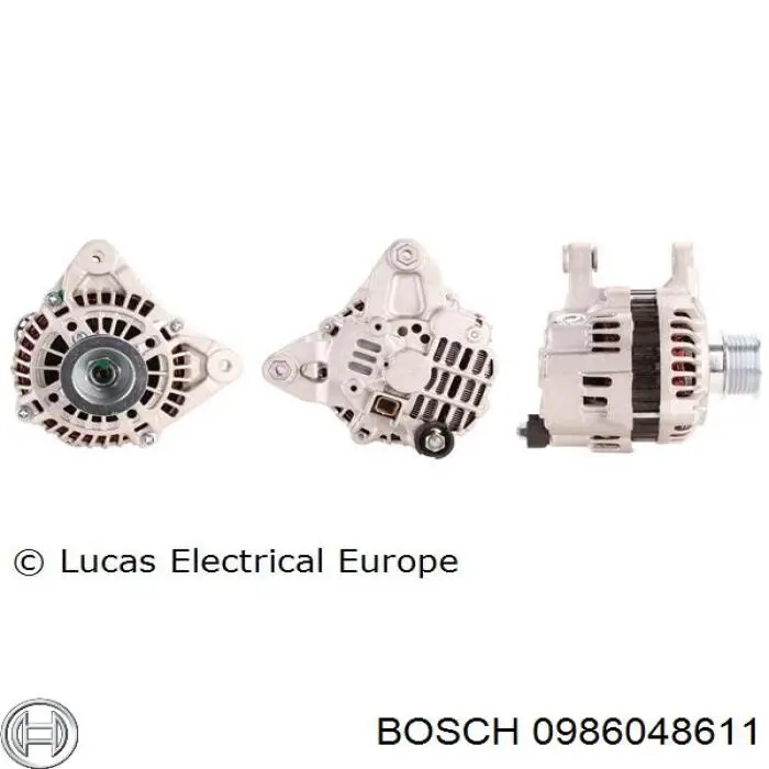 Автомобильный генератор Bosch 0986048611 цена, от 56.43 USD