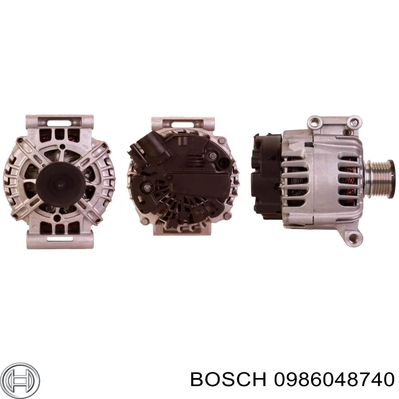 Автомобильный генератор Bosch 0986048740 цена, от 69.84 USD