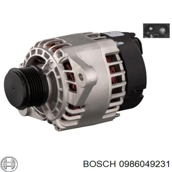 Автомобильный генератор Bosch 0986049231 цена, от 173.49 USD