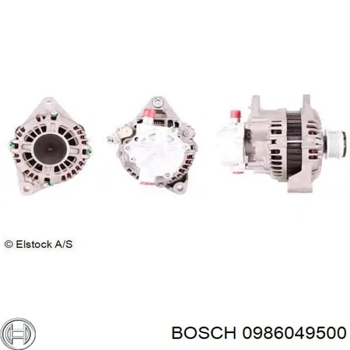 Генератор 0986049500 Bosch