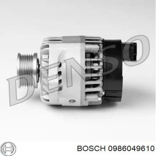 Генератор автомобиля Bosch 0986049610