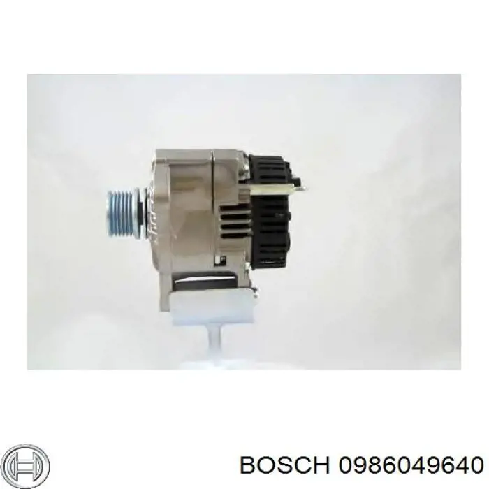 0986049640 Bosch генератор