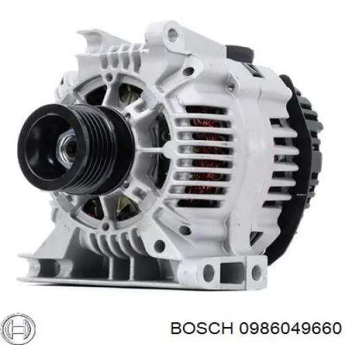 Генератор автомобиля Bosch 0986049660