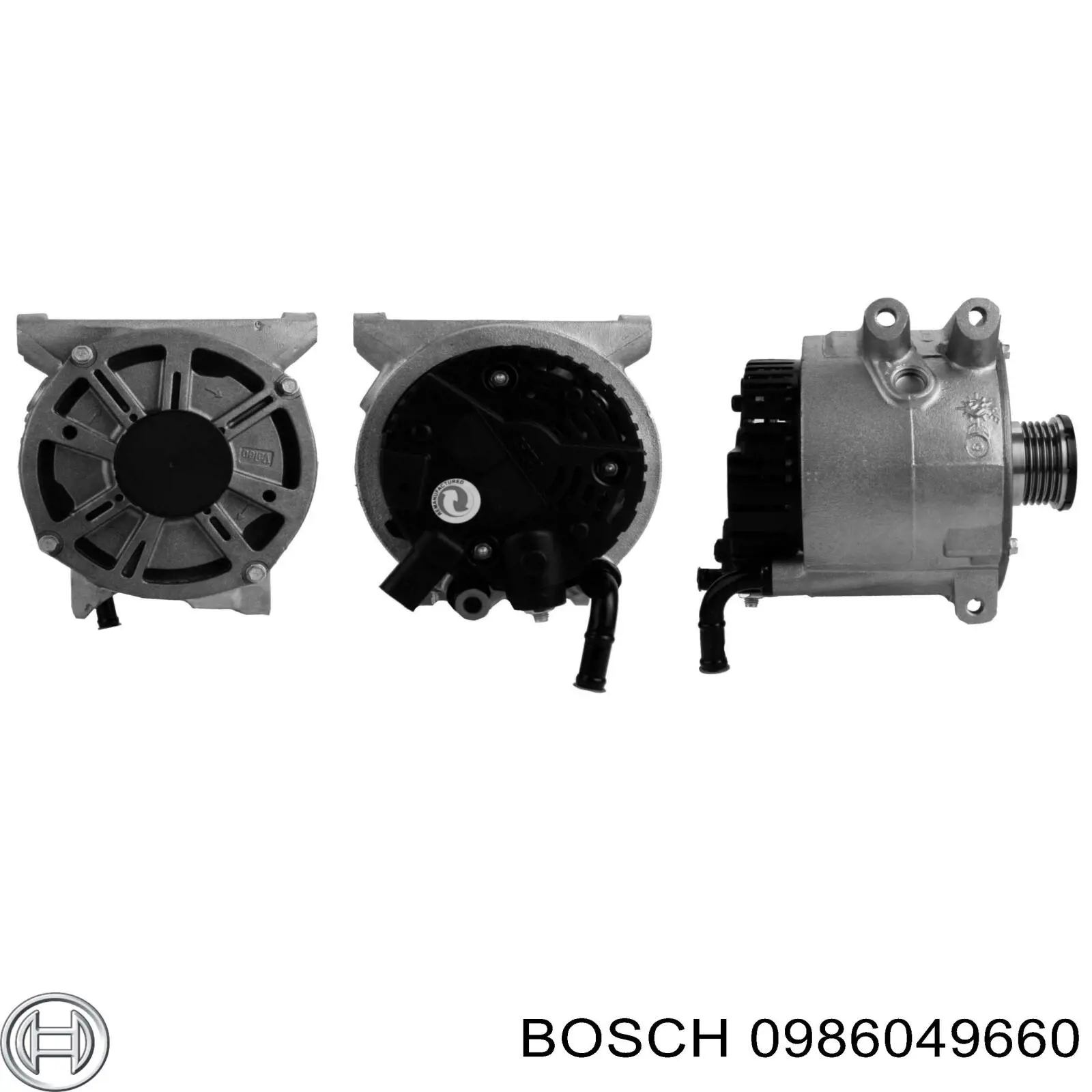 Автомобильный генератор Bosch 0986049660 цена, от 190.19 USD