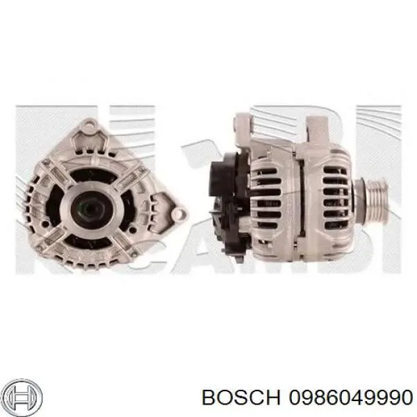 Купить 0986049990 Bosch Генератор
