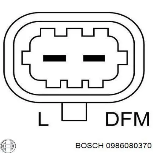Купить 0986080370 Bosch Генератор