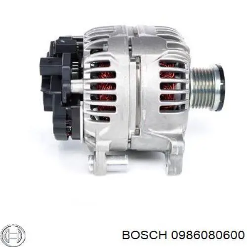0986080600 Bosch генератор