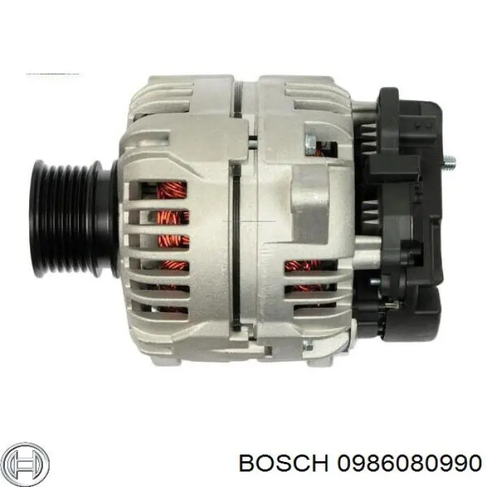 Генератор автомобиля Bosch 0986080990