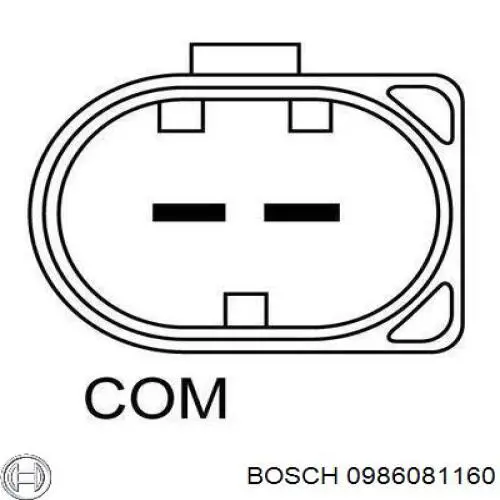 Купить 0986081160 Bosch Генератор