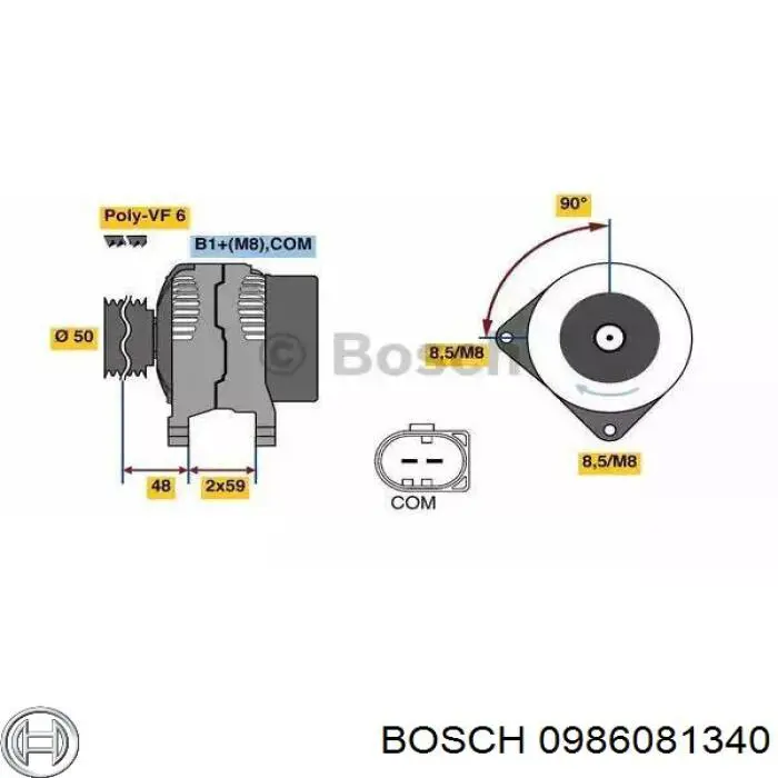 0986081340 Bosch