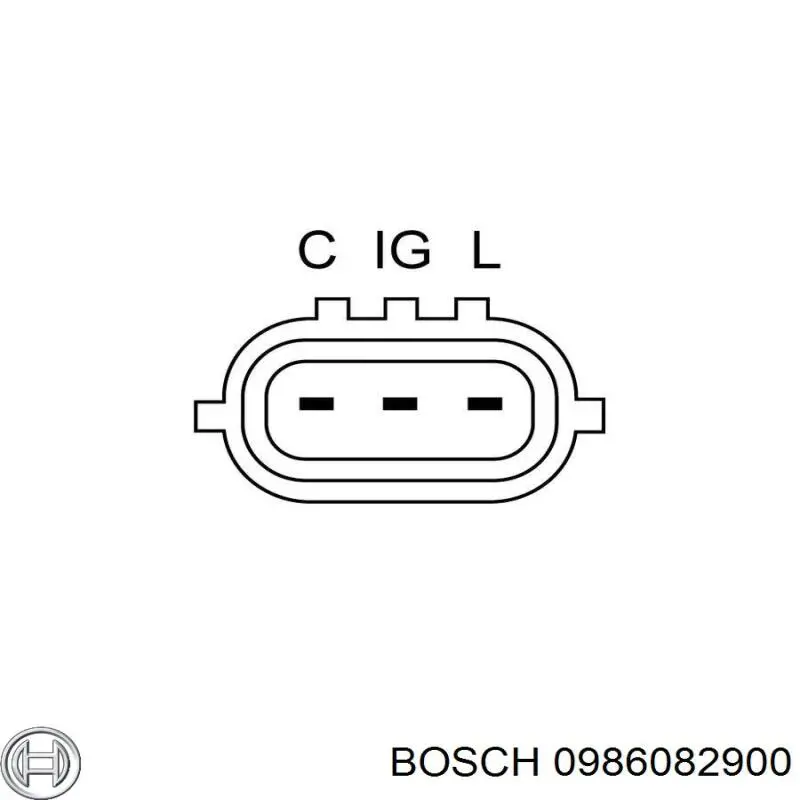 Генератор 0986082900 Bosch