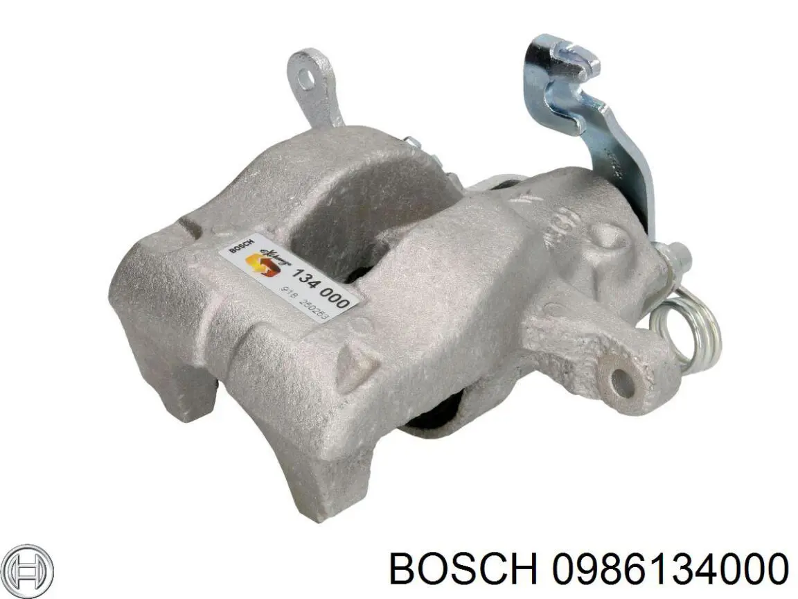 Суппорт тормозной задний левый 0986134000 Bosch