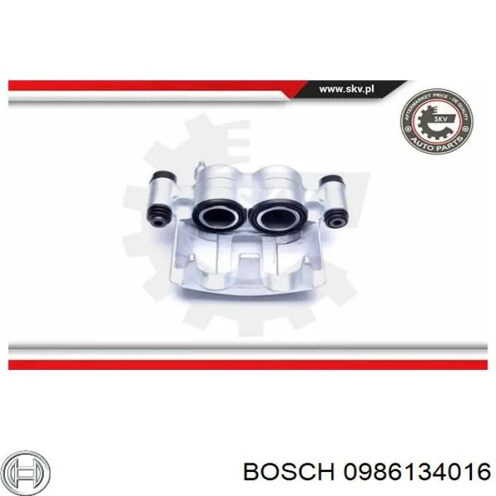 Купить 0986134016 Bosch Суппорт тормозной передний левый