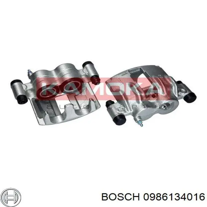 Купить 0986134016 Bosch Суппорт тормозной передний левый