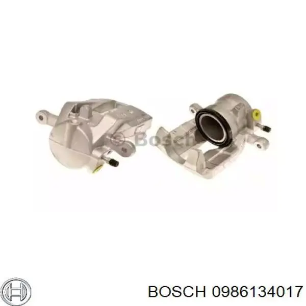 0986134017 Bosch суппорт тормозной передний левый