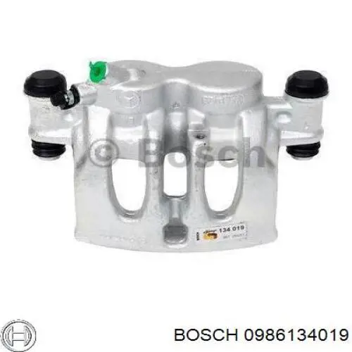 0986134019 Bosch суппорт тормозной передний левый