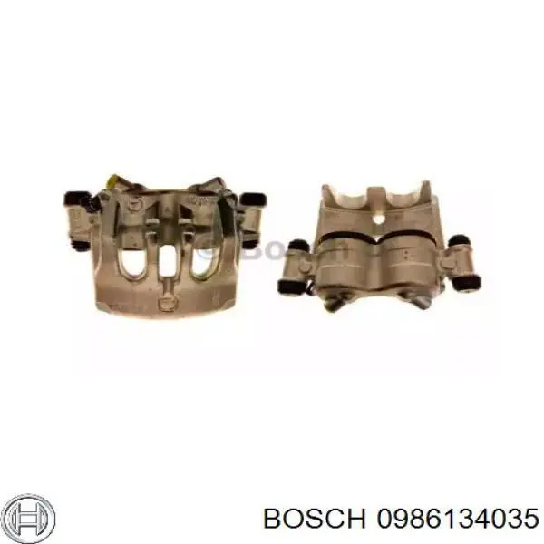 0986134035 Bosch суппорт тормозной передний левый
