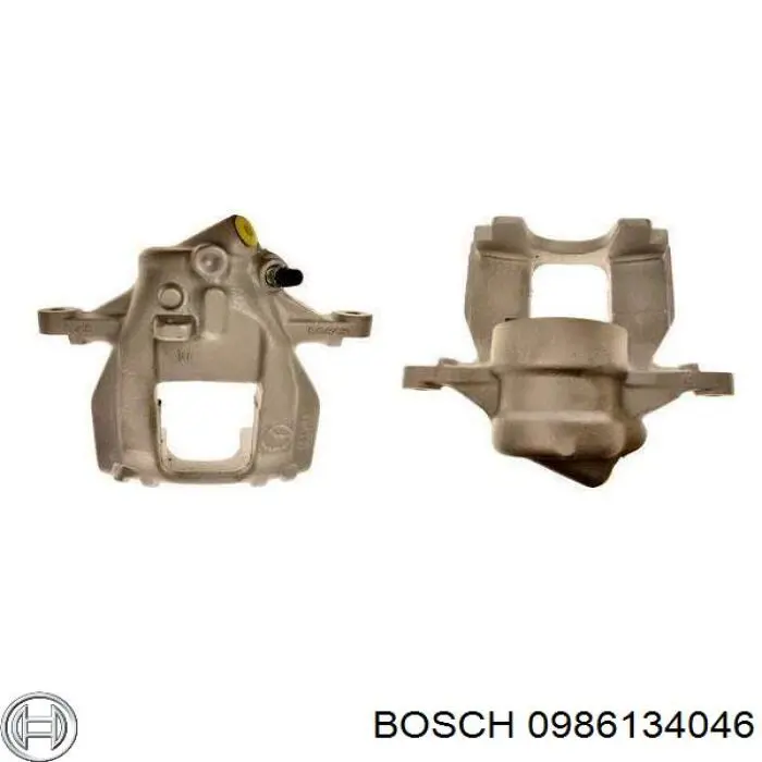 0986134046 Bosch суппорт тормозной задний левый