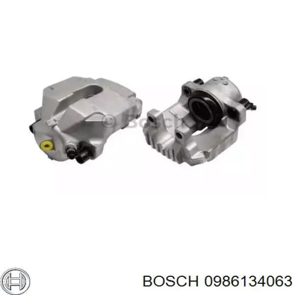 0986134063 Bosch суппорт тормозной передний левый