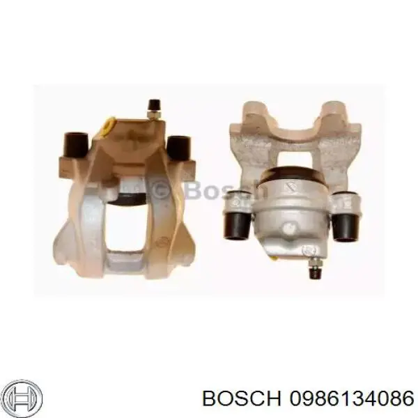0 986 134 086 Bosch суппорт тормозной задний левый