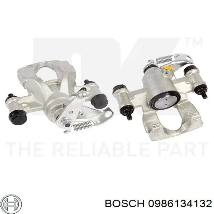 Суппорт тормозной задний левый 0986134132 Bosch