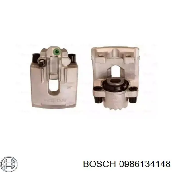 0986134148 Bosch suporte do freio traseiro esquerdo