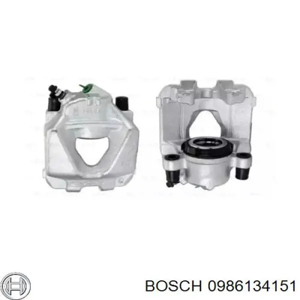 0986134151 Bosch suporte do freio dianteiro esquerdo