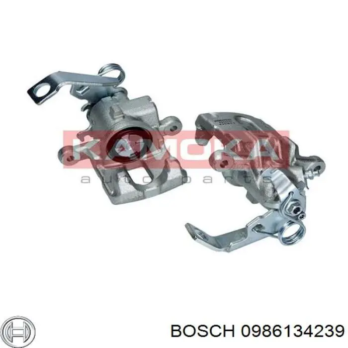 Суппорт тормозной левый задний Bosch 0986134239