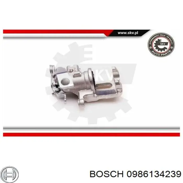 0986134239 Bosch Тормозной суппорт задний левый