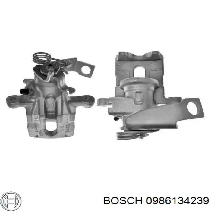 Купить 0986134239 Bosch Суппорт задний левый
