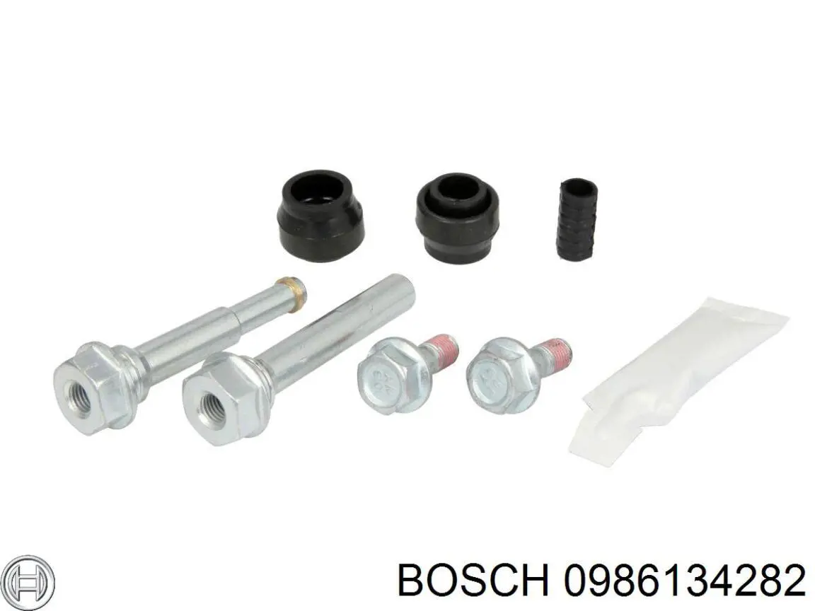 Купить 0986134282 Bosch Суппорт тормозной передний левый