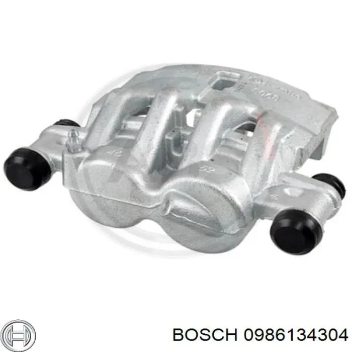 Купить 0986134304 Bosch Суппорт тормозной передний левый