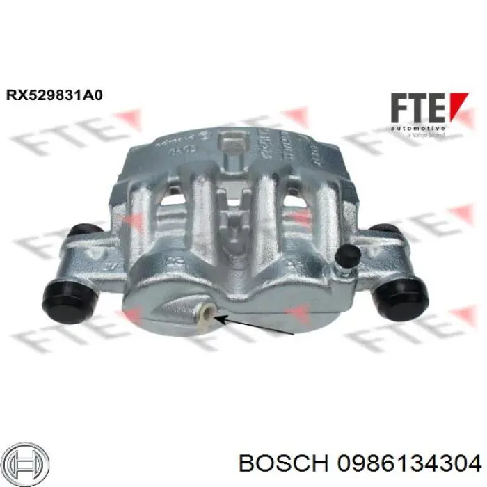 Суппорт тормозной передний левый 0986134304 Bosch