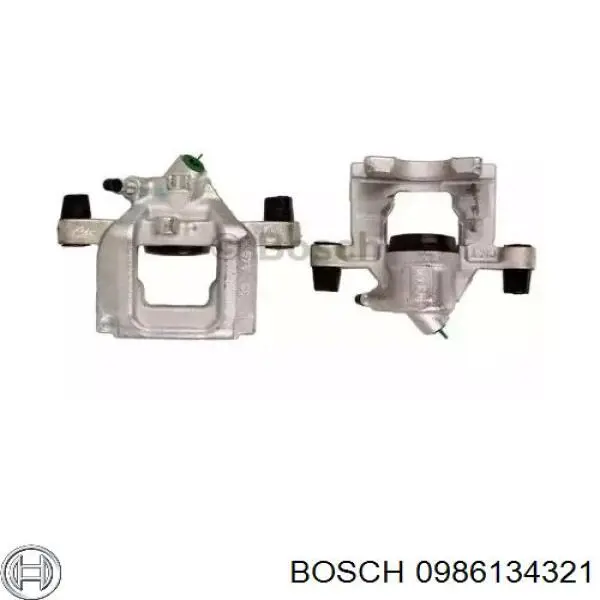 Суппорт тормозной задний левый 0986134321 Bosch