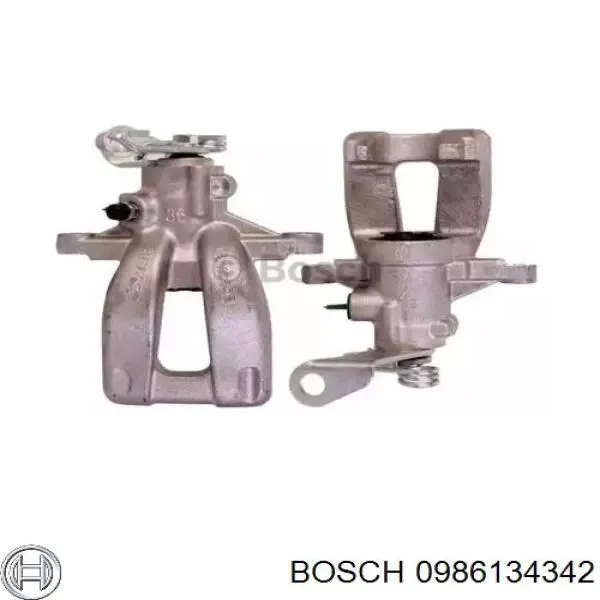 Суппорт тормозной задний левый 0986134342 Bosch