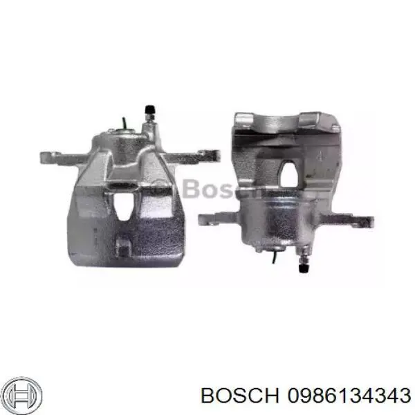 Суппорт тормозной передний левый 0986134343 Bosch