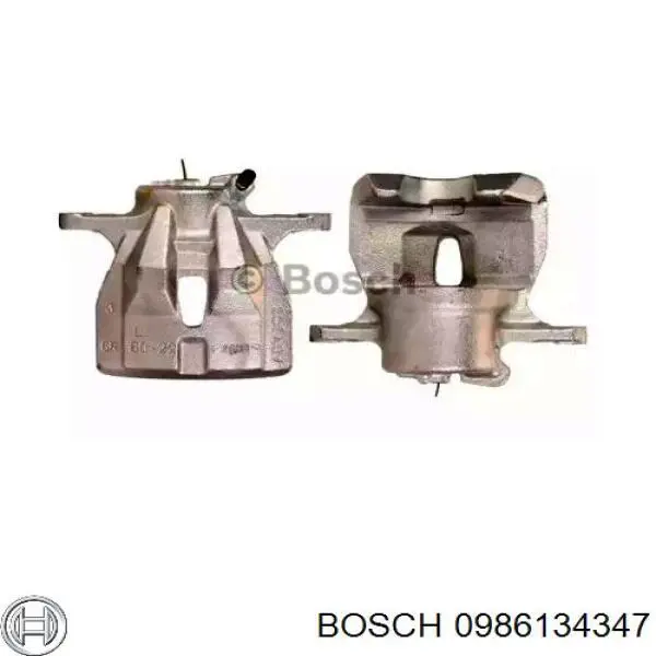0986134347 Bosch суппорт тормозной передний левый