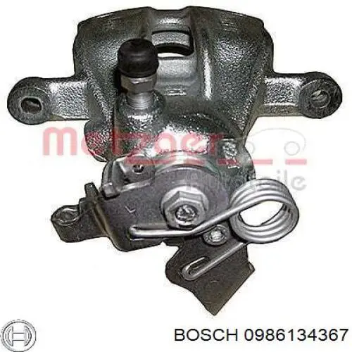 0986134367 Bosch Тормозной суппорт задний левый