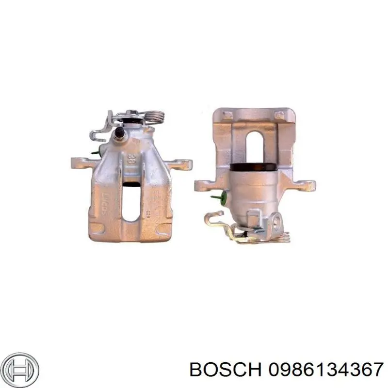Купить 0986134367 Bosch Суппорт задний левый