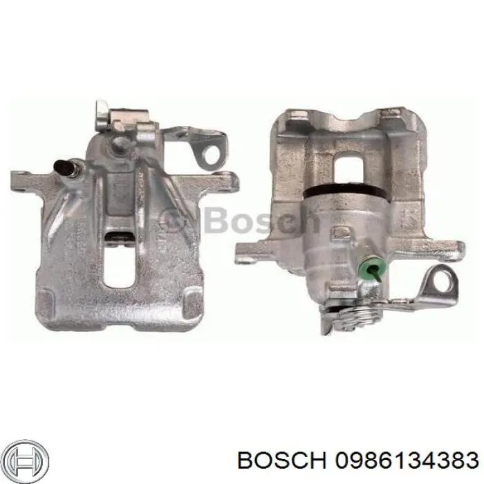 Купить 0986134383 Bosch Суппорт задний левый