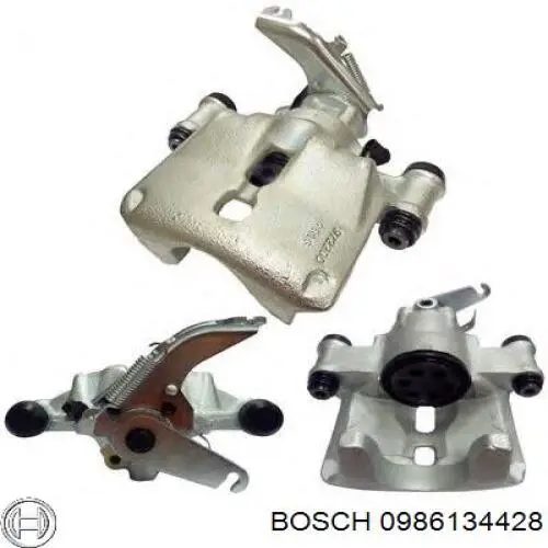 Суппорт тормозной левый задний Bosch 0986134428