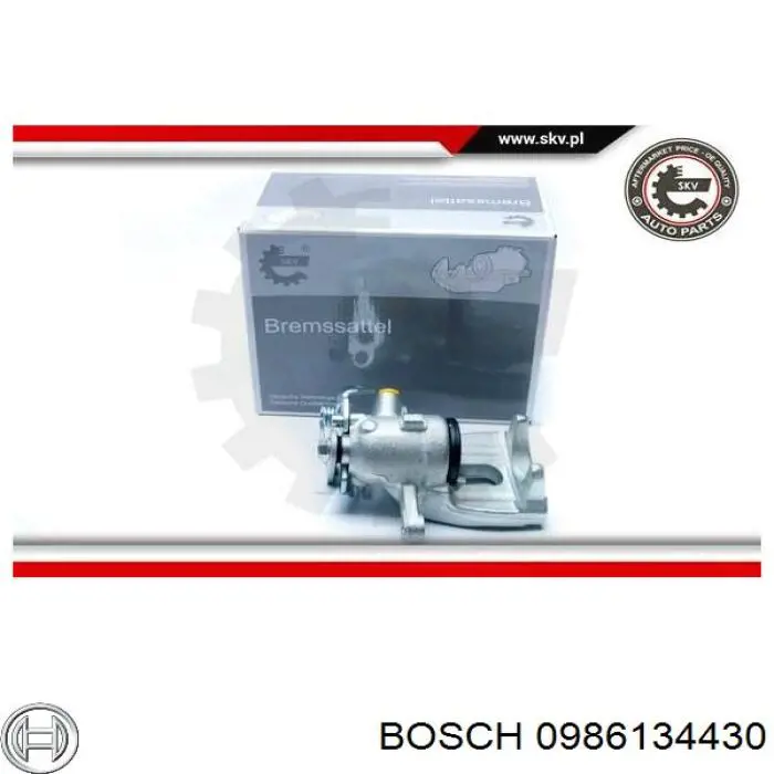Купить 0986134430 Bosch Суппорт задний левый