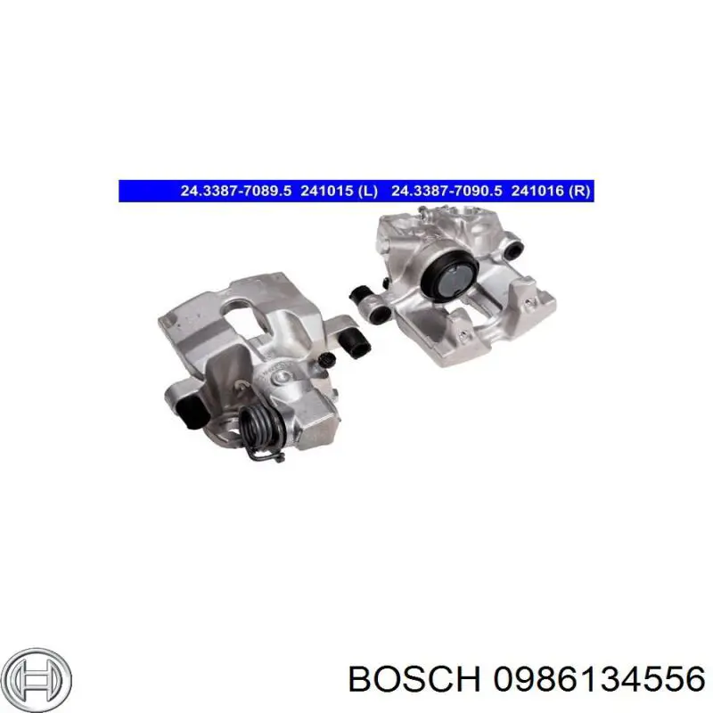0 986 134 556 Bosch суппорт тормозной задний левый