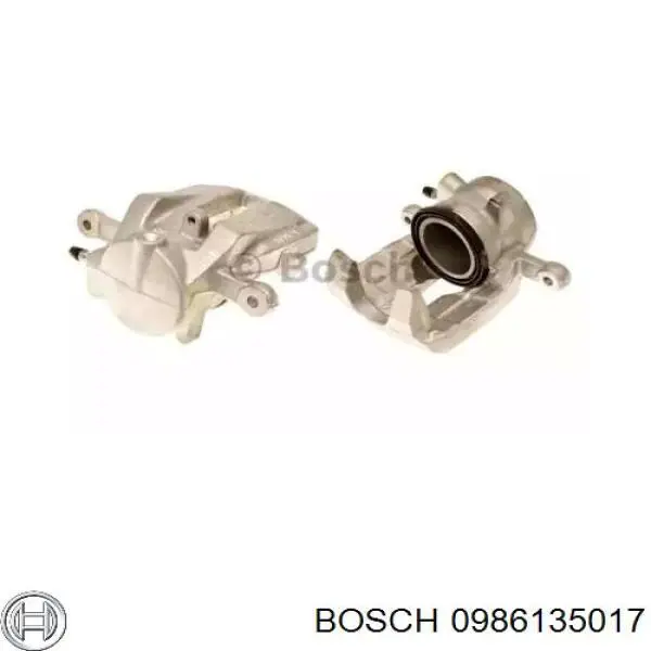 Суппорт тормозной передний правый 0986135017 Bosch