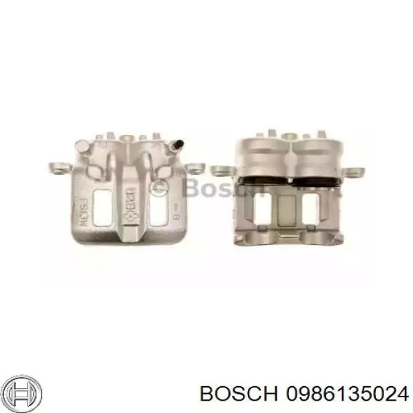 Суппорт тормозной передний правый 0986135024 Bosch