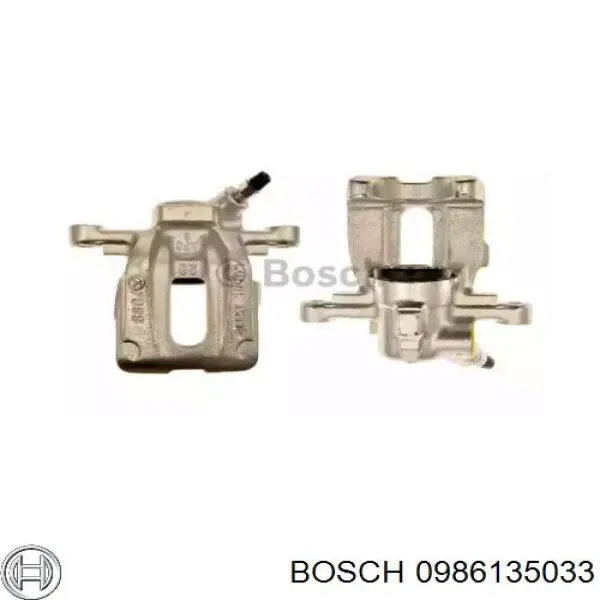 Суппорт тормозной задний правый 0986135033 Bosch